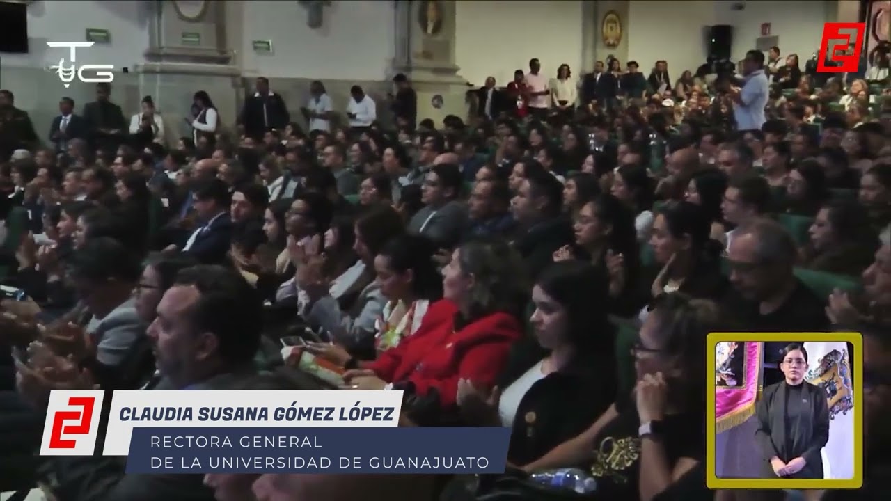 Presenta rectora general de la UG su primer informe de actividades