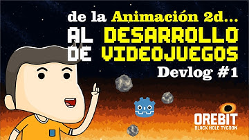 De la animación al desarrollo de videojuegos en GODOT 🎮 OREBIT (mi primer juego indie) - Devlog #1
