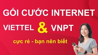 So sánh 🅾️ chi tiết gói cước Internet Viettel và VNPT tại HCM -Bạn nên chọn gì? #viettelhcm #vnpthcm by Đăng ký 4g viettel 3,799 views 1 year ago 6 minutes, 30 seconds