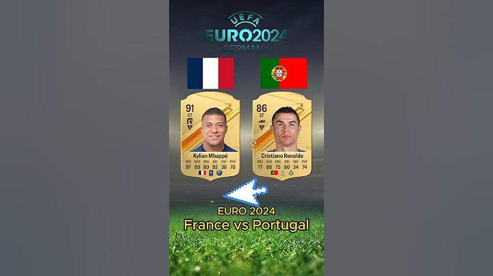 France vs Portugal - EURO 2024 #eafc24 #euro2024