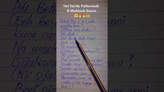 Download Lagu Dai Dai by Fathermoh featuring Shekina Karen MP3
