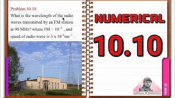 Numerical 10.10 | 10th Physics Chapter 10 numericals | smart syllabus #10th #physics #chapter10