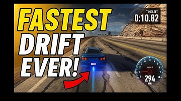 Fastest Car in NFS History! Unbelievable Speed Run !