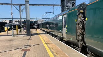 **2 TONE!** Great Western Railway Class 800 800319 Departing Reading For London Paddington!