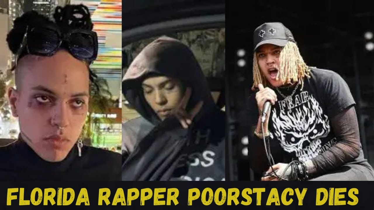 🔥 POORSTACY Dead at 26 — Florida Rap Star’s Mysterious Hotel Incident ...