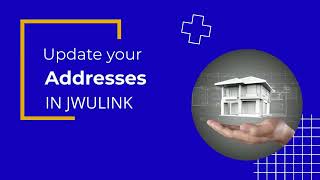 Update your Addresses in jwuLink
