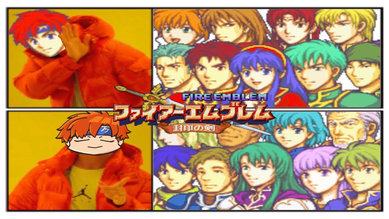 Fire Emblem Binding Blade - Chapter 1 [Hard Mode, Bad Units, 7 Turns]