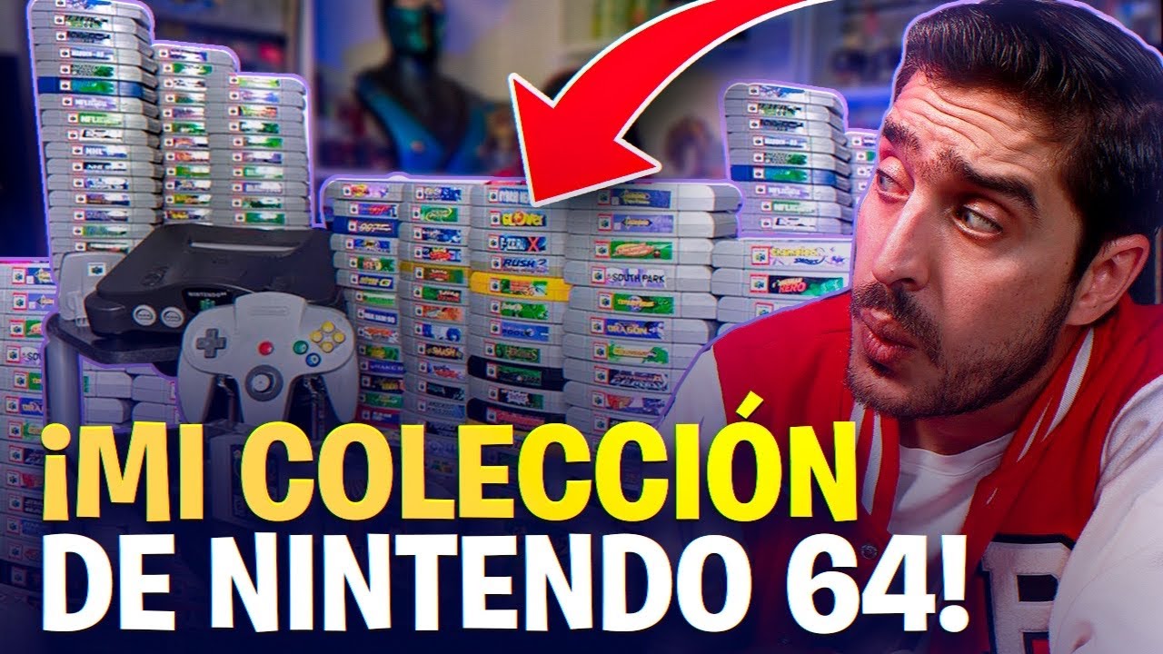 ¡Mi INCREÍBLE Colección de Nintendo 64 (hasta ahora)!