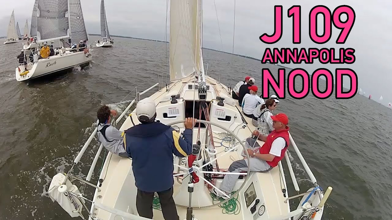 J109 Sailing at the Annapolis NOOD - 2012