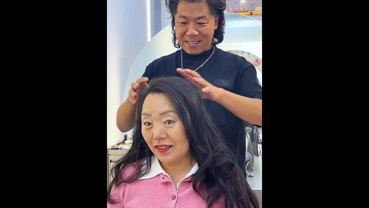 跨越1200公里只为剪个头？大姐改造后瞬间年轻10岁，这气质简直绝了！