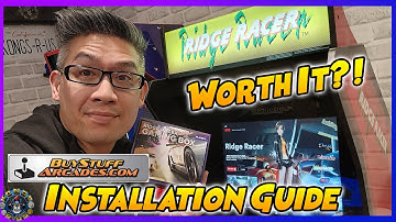 Mod your Arcade1Up Ridge Racer w/ Buy Stuff Arcades Racing Kit! Installation Guide & Review