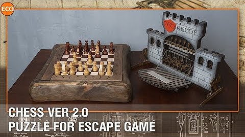 Chess ver 2.0 - Puzzle for escape game.