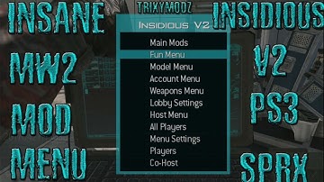 Release - COD MW2 [1.14] - All Clients Mod Menu Insidious V2 -Download