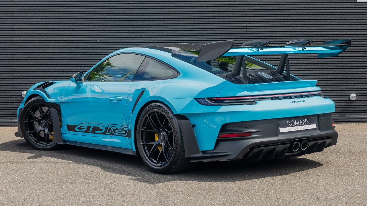 2025 Porsche 911 (992) GT3 RS Weissach - PTS Olympic Blue