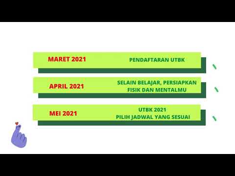 Time Line UTBK dan SBMPTN 2021