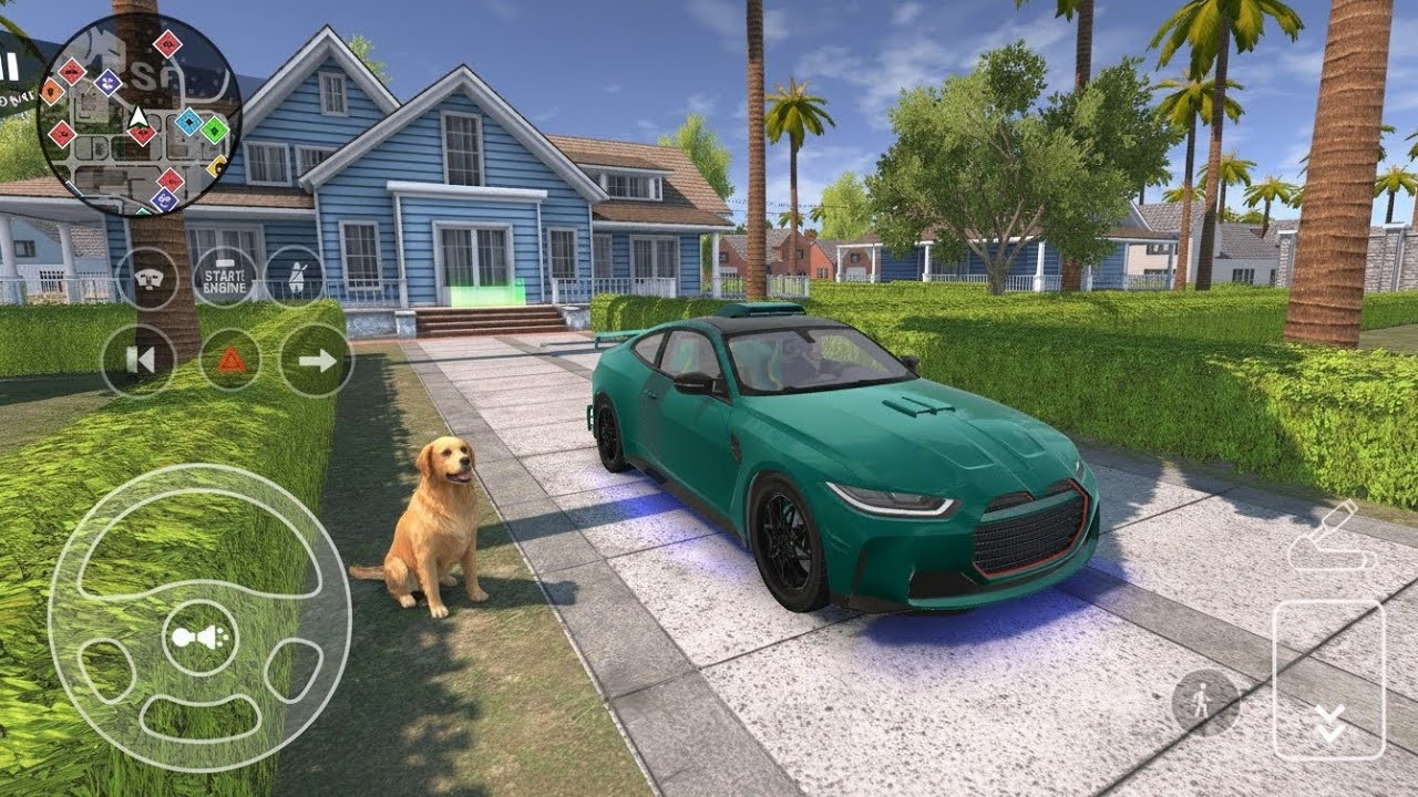 BMW M3 Competition Parking CHALLENGE in Driving School Gameplay @CrakkAditya 