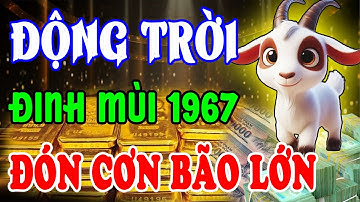 BÍ MẬT ĐỘNG TRỜI: Đinh Mùi 1967 Tháng 8 ÂL Đón CƠN BÃO LỚN, Tránh 5 Điều Này – Tiền Vào Như Nước!