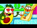 Avocado Pool Party & Wrong Vacation: Genie, Mermaid, Lifeguard and Thief