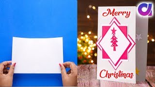 5 Easy DIY Christmas/Holiday card ideas | Christmas card 2018 | Artkala