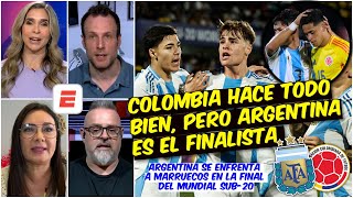 ARGENTINA ¿TIENE DE HIJO A COLOMBIA? Avanza a la FINAL del Mundial Sub 20 vs MARRUECOS | Exclusivos