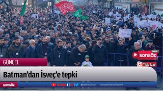 Batmandan İsveçe Tepki