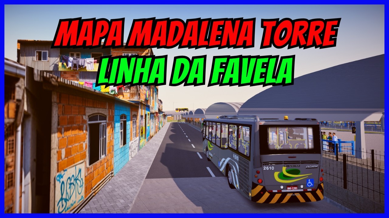 ๐ดGameplay Mapa Madalena Torre Remaster | Linha 009 | PBSU | Mods | Jogo ...