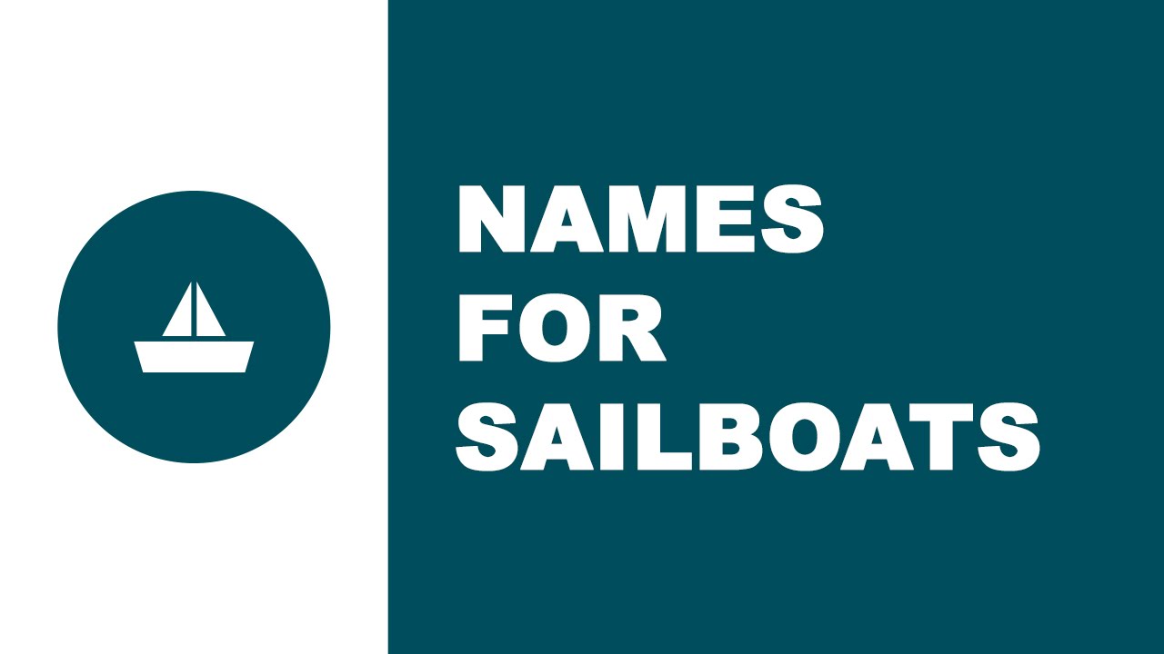 best sailboat names