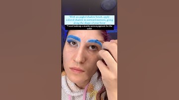 LEARN TO COLOR BROWS W/O DYING/ BROW BLOCKING #makeup #makeuptutorial #eyebrowtutorial #brows