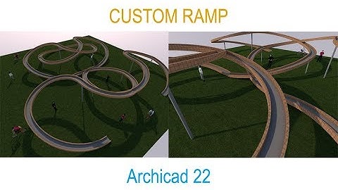 Tutorial ARCHICAD 22 How To Make Custome RAMP