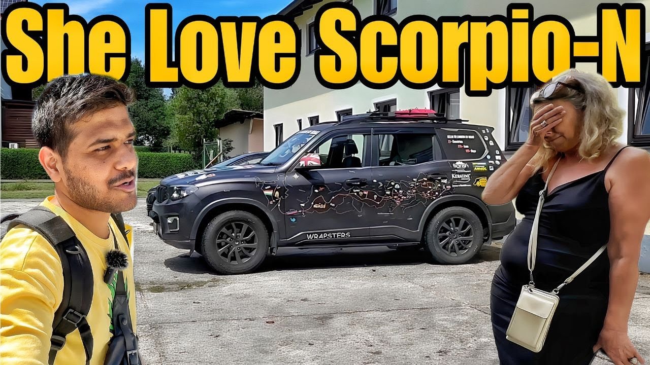 American Lady Falls in Love With ScorpioN in Budapest(Hungary) 😍