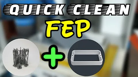 How To Remove Fail Print From FEP Quick And Easy