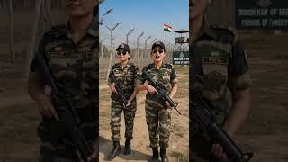 तपतीधूप हो या कठिन हालात #WomenWarriors #NariShakti #IndianForces #army #shorts #jaihind #motivation