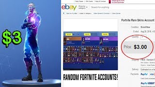 I Spent $3 on a Rare Fortnite account at eBay