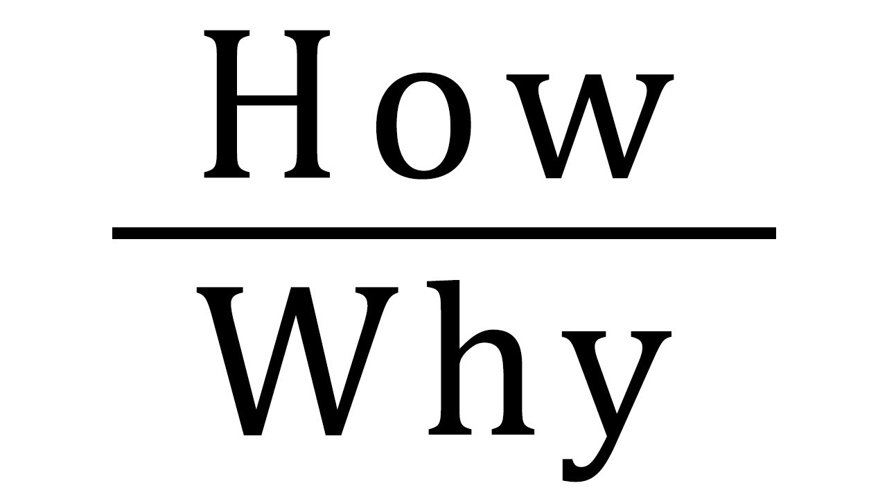 Whying Your How - The Solution To Brain Pollution That Lets High-Level Intellectuals Achieve More!