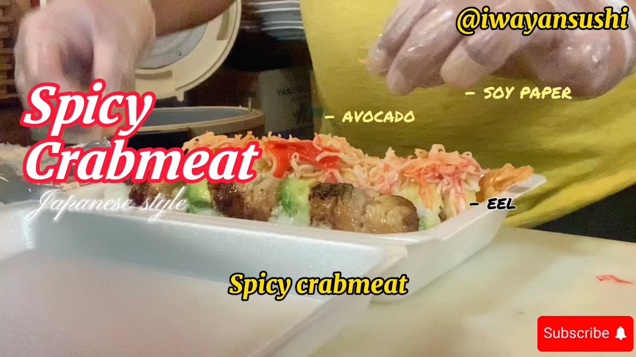 How to make sushi?? Soy paper wrap||eel||spicy crab||shrimp tempura 