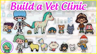 Build a Vet Clinic in Toca Life World | Toca House Ideas | Toca Amore TV