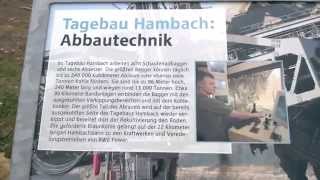 Германия - Карьер по добыче  Бурого Угля (Tagebau HAMBACH)