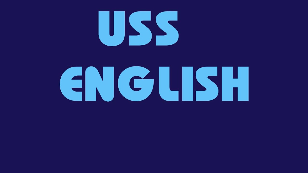 Uss English exam model question and answers 2021 SCHOOL CHANNEL 1