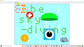 Cách làm game cube skydiving version trên scratch p1