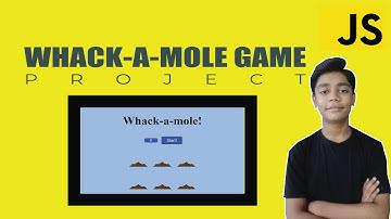 JAVASCRIPT Course Project Based Learning - Whack-A-Mole Game Using Javascript
