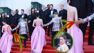 Wow Lee Junho Seen with Yoona at Cannes Film Festival Protecting Her Crowd🙆‍♂️