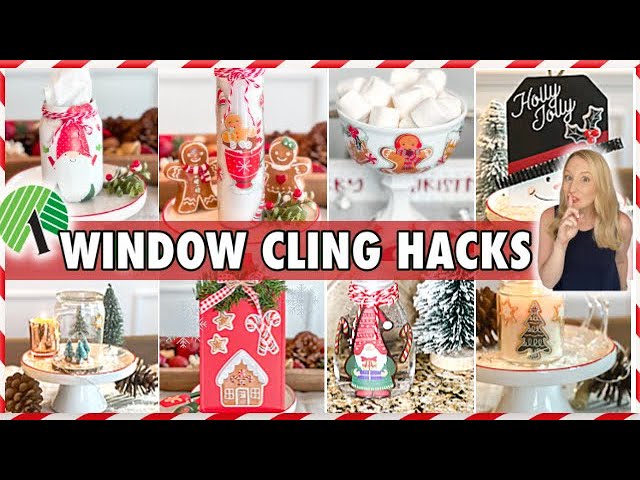 Window Clings Cricut: Easy Christmas Countdown Window Decor - Leap of Faith  Crafting