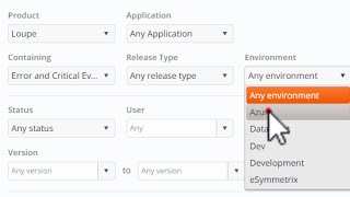 Loupe Demo: Latest Sessions Profile