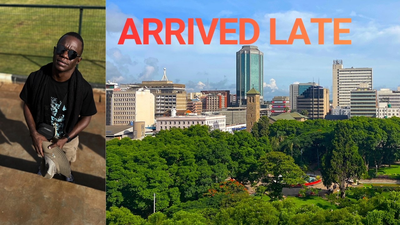 After missing my flight… I arrived late to work in Zimbabwe