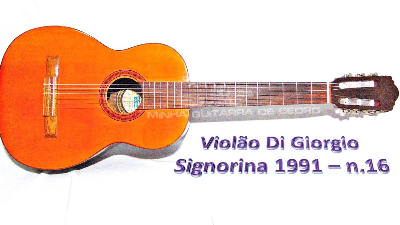 Di Giorgio Signorina guitar (1991) 