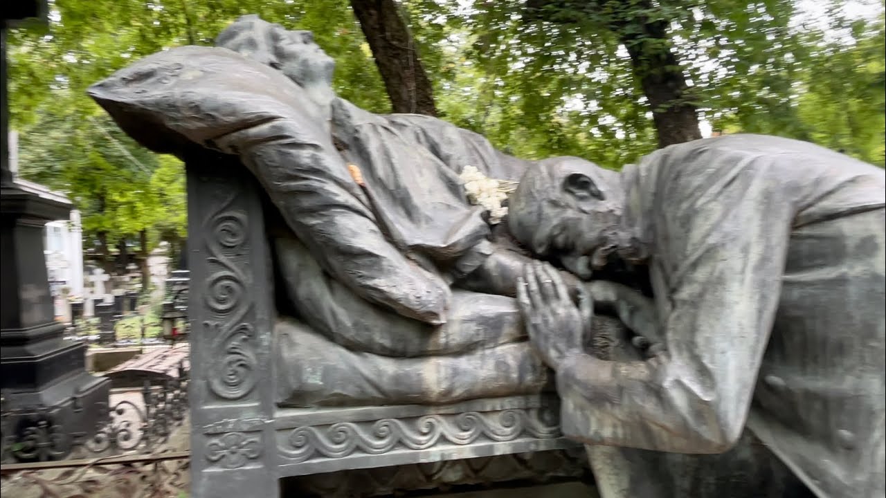 Prin cimitirul Bellu cu Damian Anfile !( partea a 2 a )