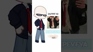 🍂 10 AESTHETIC MEN OUTFITS ✨️ | FluffyPuff YT #gacha #gachalife2 #gachalife #gachaoutfit