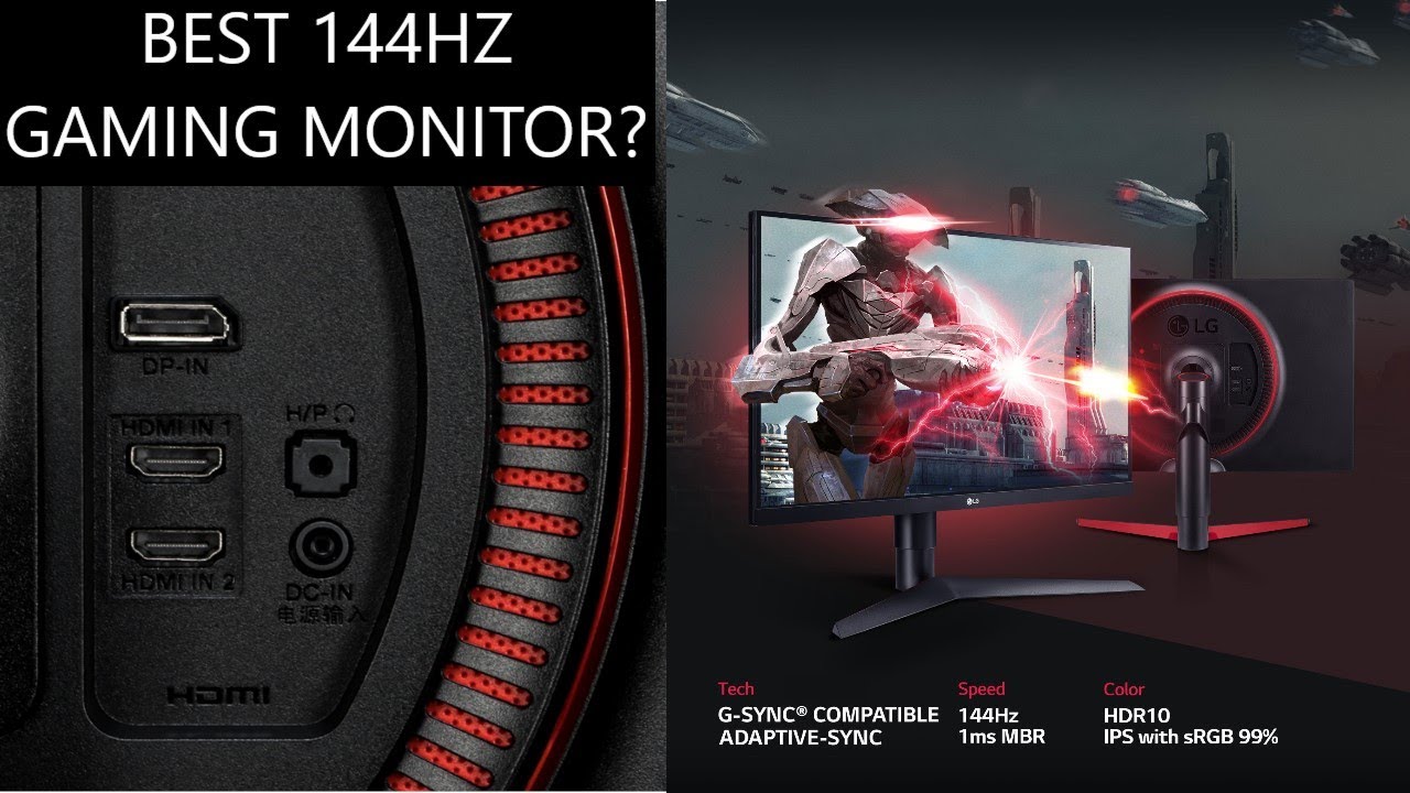 MONITOR LG 27 GAMER 27GL650F FULL HD 144HZ