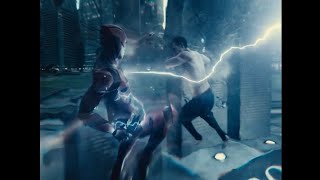 The Flash vs Superman The Flash Fights Superman Scene | Zack Snyder's Justice League 2021