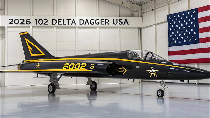 New 2026 F-102 Delta Dagger | Black & Yellow USA Military Jet FULL Update